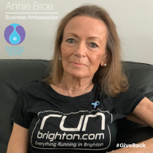 Annie Broe, an owner of one of the many businesses that donate to charity