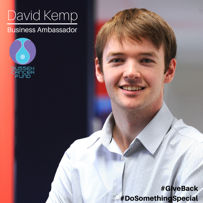 David Kemp, an ambassador for businesses that donate to charity