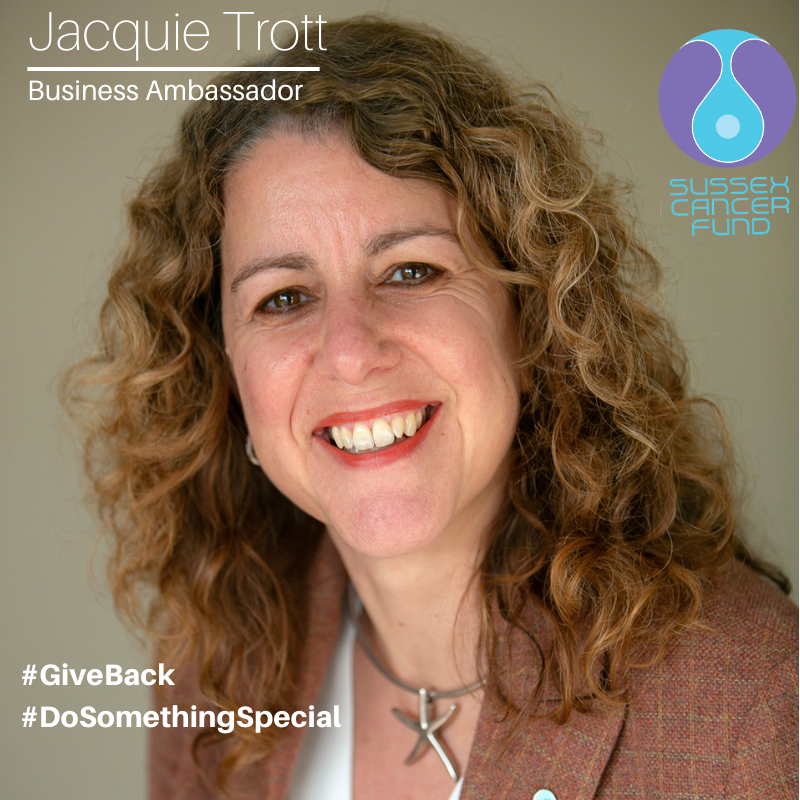 Jacqui Trott, an ambassador for businesses that donate to charity