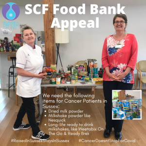 food bank appeal for cancer patients