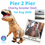 Pier 2 Pier Dino Scooter Dash - 1st August 2020