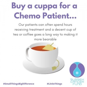 buy a cuppa for a chemo patient