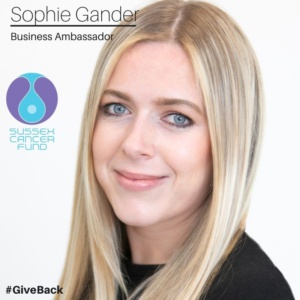 Sophie Gander Business Ambassadors for the sussex cancer fund
