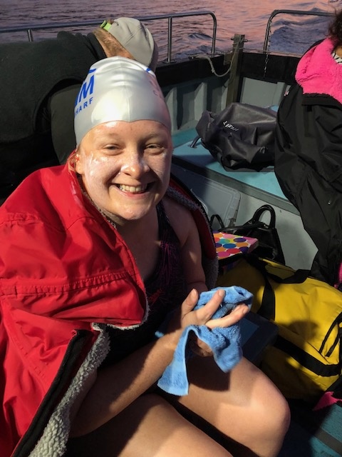 Oncologist Dr Joanna Stokoe’s English Channel Solo Swim in Aid of the Sussex Cancer Fund