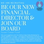 Sussex Cancer Fund Are looking for a new Volunteer Treasurer/Financial Director