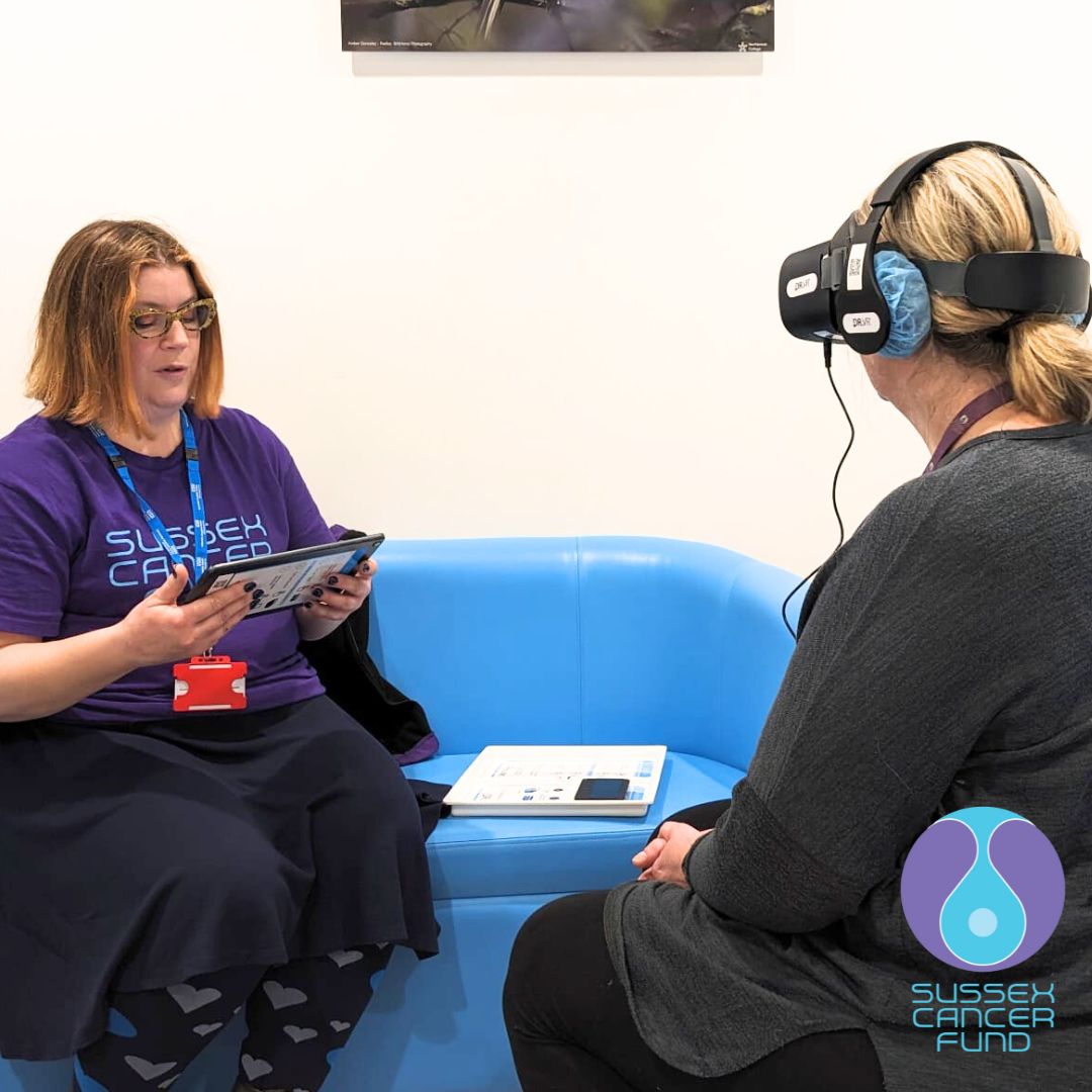 Sussex Cancer Fund Introduces VR Headsets to Enhance Patient Experience